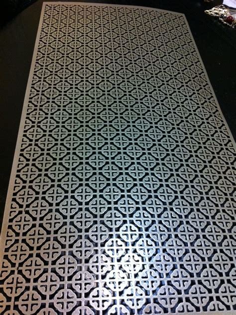 decorative metal sheets home depot|perforated metal panels home depot.